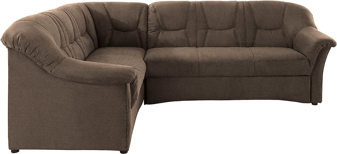 DOMO collection Ecksofa "Sarafina zeitlos und komfortabel, optional mit Fed günstig online kaufen