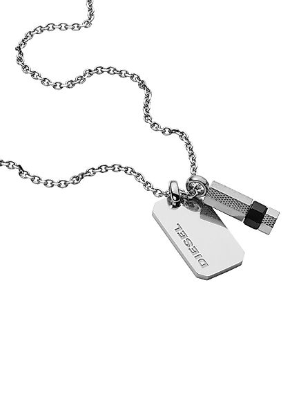 Diesel Kette mit Anhänger Schmuck Edelstahl günstig online kaufen