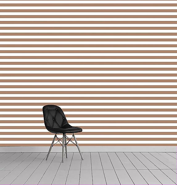 queence Vinyltapete »Timo«, Streifen, 90x250cm, selbstklebend, kinderleicht günstig online kaufen