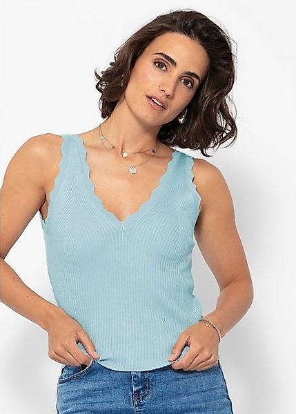 SASSYCLASSY Stricktop Figurbetontes Strick-Top Damen mit günstig online kaufen