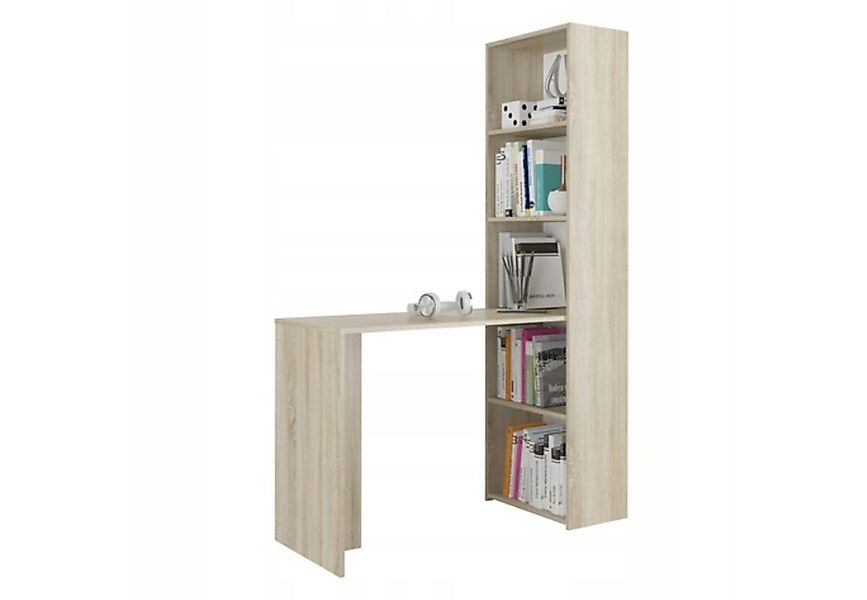 Home Collective Schreibtisch mit Bücherregal, mit günstig online kaufen