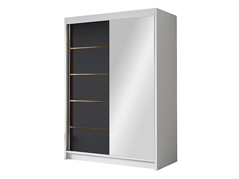 MIRJAN24 Kleiderschrank Lungo III (mit zwei günstig online kaufen