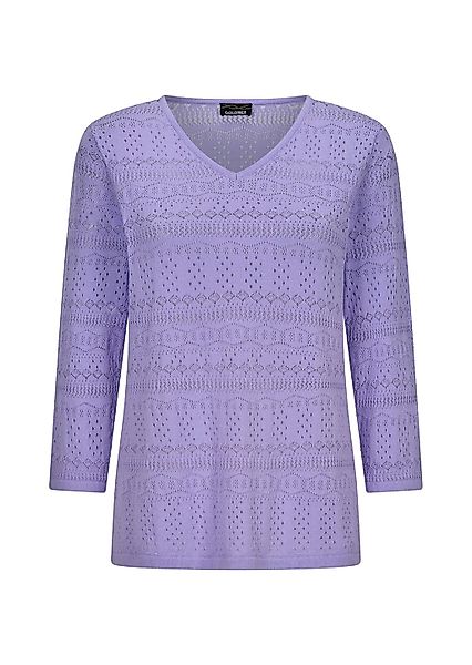 GOLDNER Rundhalspullover "Sommerpullover mit V-Ausschnitt" angenehmer Trage günstig online kaufen
