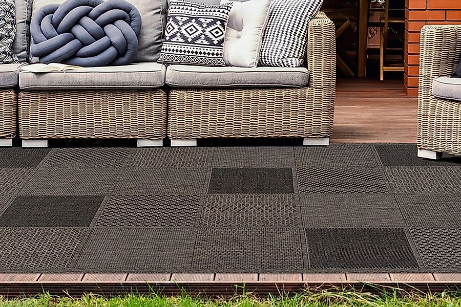 calo-deluxe Teppich "Perugia 1040" rechteckig 7 mm Höhe In- und Outdoor gee günstig online kaufen