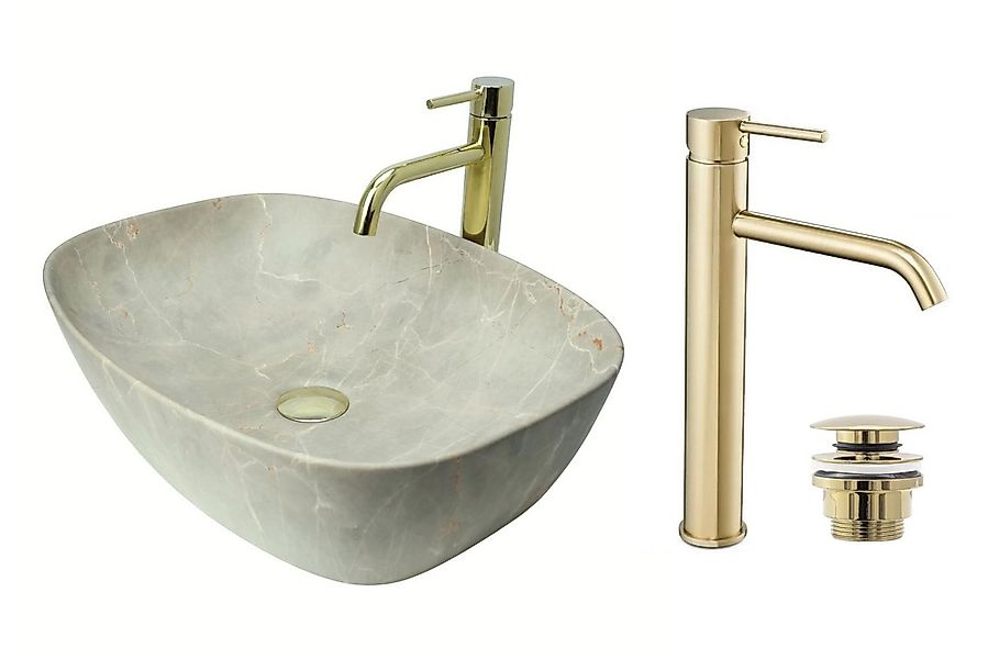 GTM Design Aufsatzwaschbecken LIVIA Modern Waschbeckenm günstig online kaufen