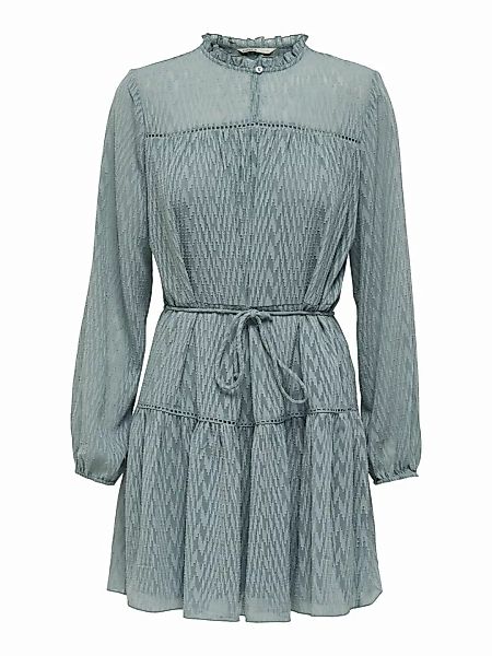 ONLY Mesh-detail- Kleid Damen Grün günstig online kaufen