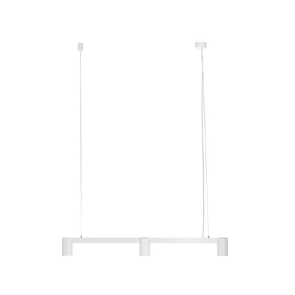 Arcchio Pendelleuchte Brinja 10008694 Modern in Weiß aus Aluminium 3-flammi günstig online kaufen