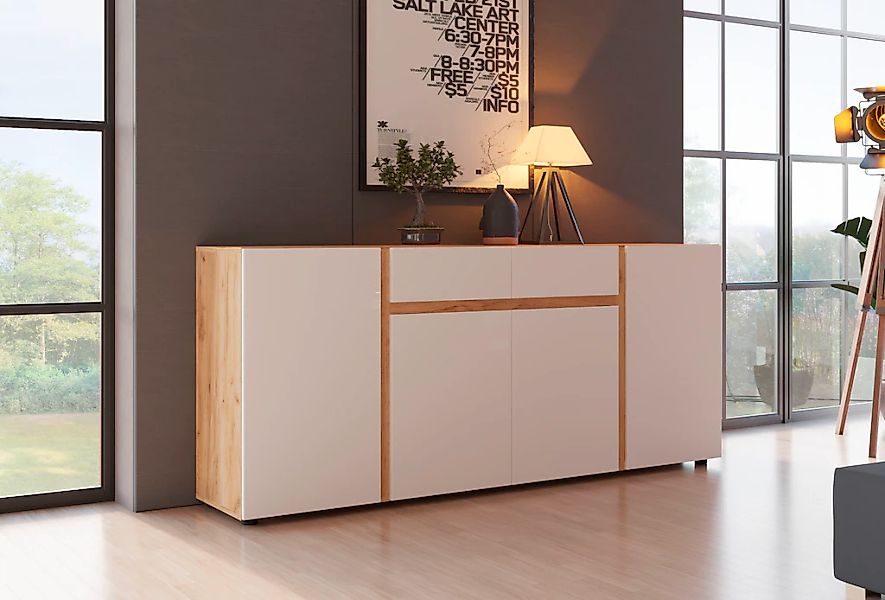 INOSIGN Sideboard "Morongo", Breite ca. 201 cm günstig online kaufen