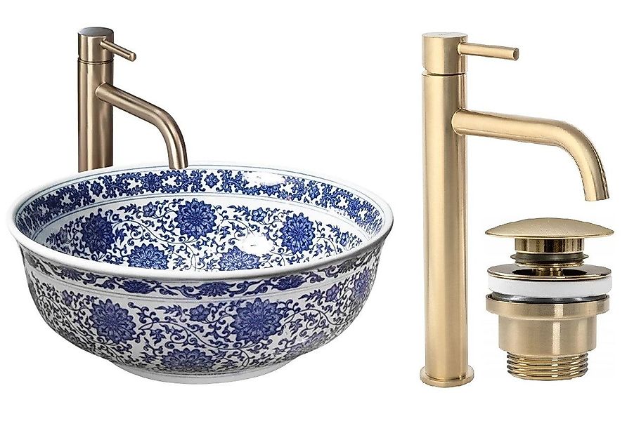 GTM Design Aufsatzwaschbecken Glanz - Modern günstig online kaufen