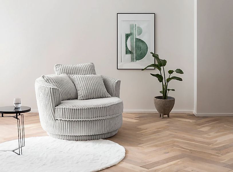 Home affaire Drehsessel "MAISIE, Love Seat XXL, Lese-Sessel BIG-" Sessel in günstig online kaufen