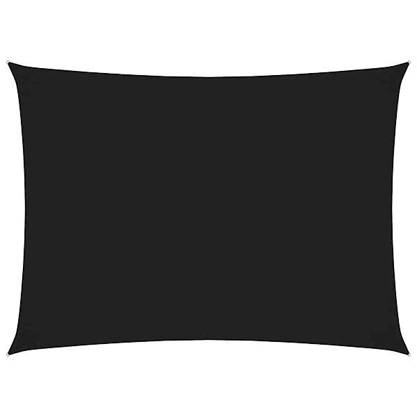 Sonnensegel Oxford-gewebe Rechteckig 2,5x4 M Schwarz günstig online kaufen