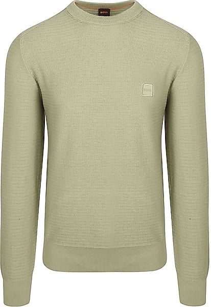 BOSS Pull Anion Hellgrün - Größe 3XL günstig online kaufen