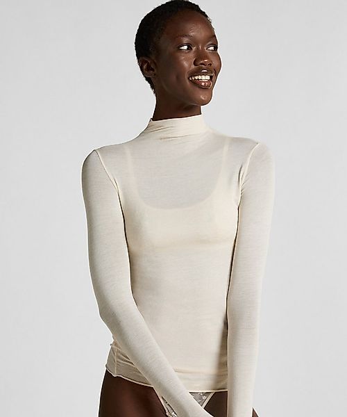 Hunkemöller Pyjama super soft Turtleneck shirt with Cashmere günstig online kaufen
