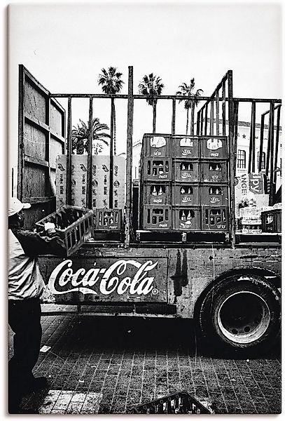 Artland Wandbild CocaCola-LKW in El Jadida - Marokko, Auto (1 St), als Alub günstig online kaufen