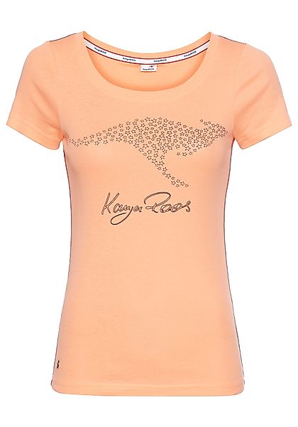 KangaROOS T-Shirt Kurzarm, sehr figurbetonte Passform günstig online kaufen
