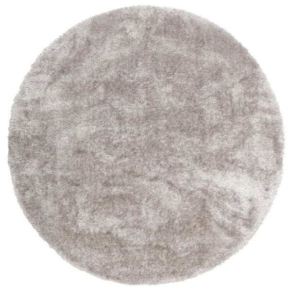 my home Hochflor-Teppich "Malin" rund 43 mm Höhe Uni-Farben, leicht glänzen günstig online kaufen