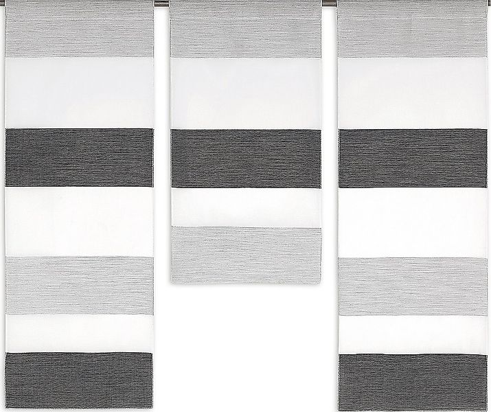 EXPERIENCE Scheibengardine 3er Set Miniflächen Scheibengardine Küchengardin günstig online kaufen