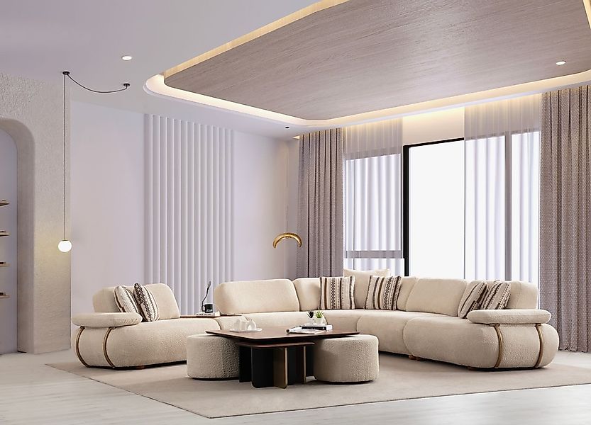 Nobelaa Ecksofa Modulare Ecksofa "Cascade" + günstig online kaufen