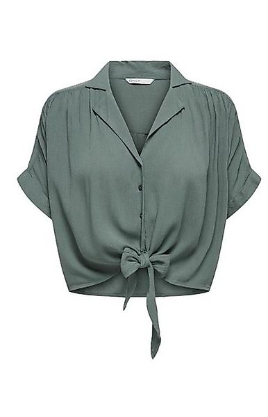 ONLY Blusentop ONLPAULA LIFE S/S TIE SHIRT WVN NOO günstig online kaufen