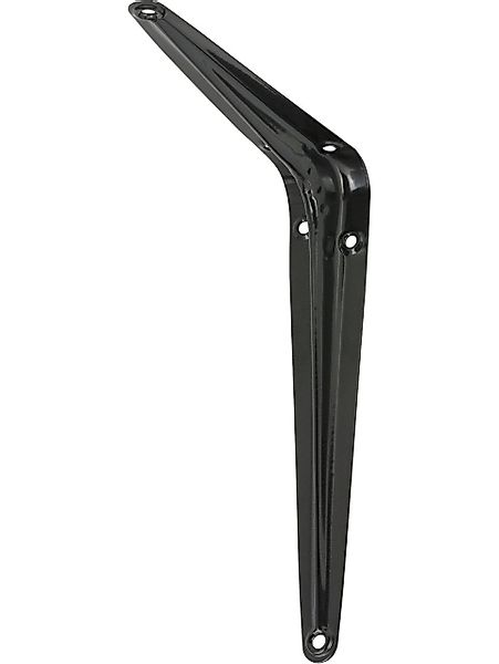 Vormann Wandregalhalter Vormann Stahlblechkonsolen schwarz 25 günstig online kaufen