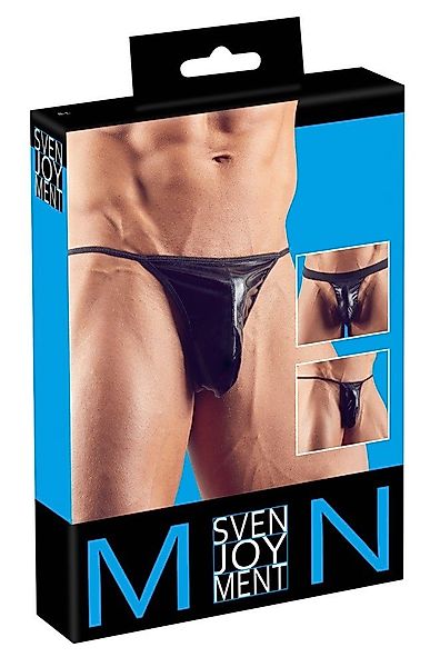 Svenjoyment Tanga 3-teiliges Wetlook Tanga-Set für günstig online kaufen