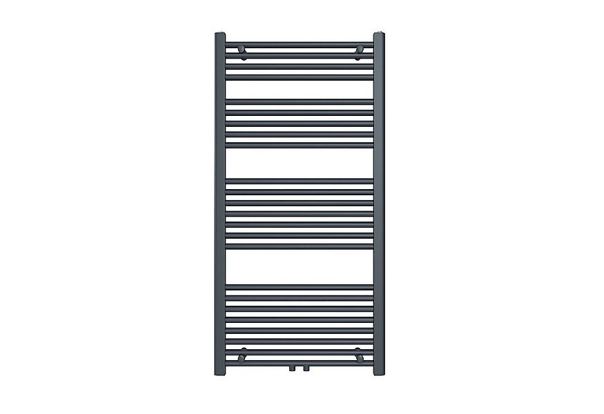 SONNI Badschnellheizer Badheizkörper Anthrazit Mittelanschluss Vertikal Ein günstig online kaufen