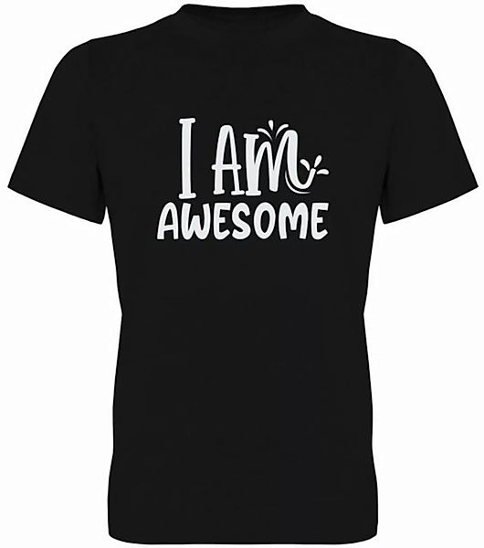 G-graphics T-Shirt I am awesome Herren T-Shirt, mit Frontprint, mit Spruch günstig online kaufen