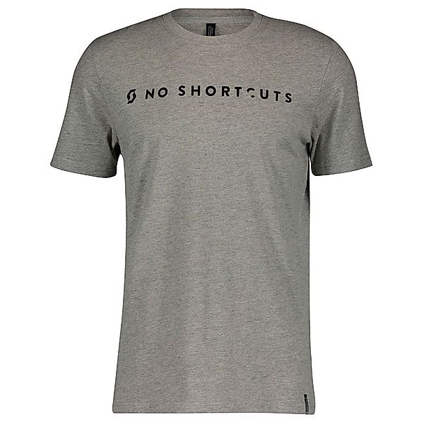 Scott No Shortcuts Kurzarm T-shirt XL Light Grey Melange günstig online kaufen