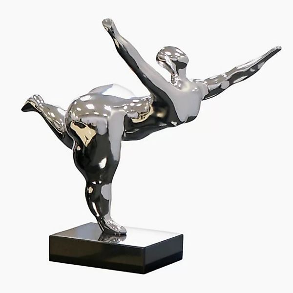 Skulptur Shiny Ballerina | 460 x 520 mm | günstige Dekoartikel günstig online kaufen