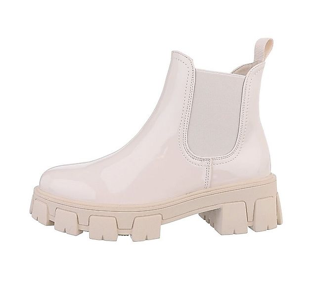 Ital-Design Damen Chelsea Freizeit Plateaustiefelette (85493141) Blockabsat günstig online kaufen
