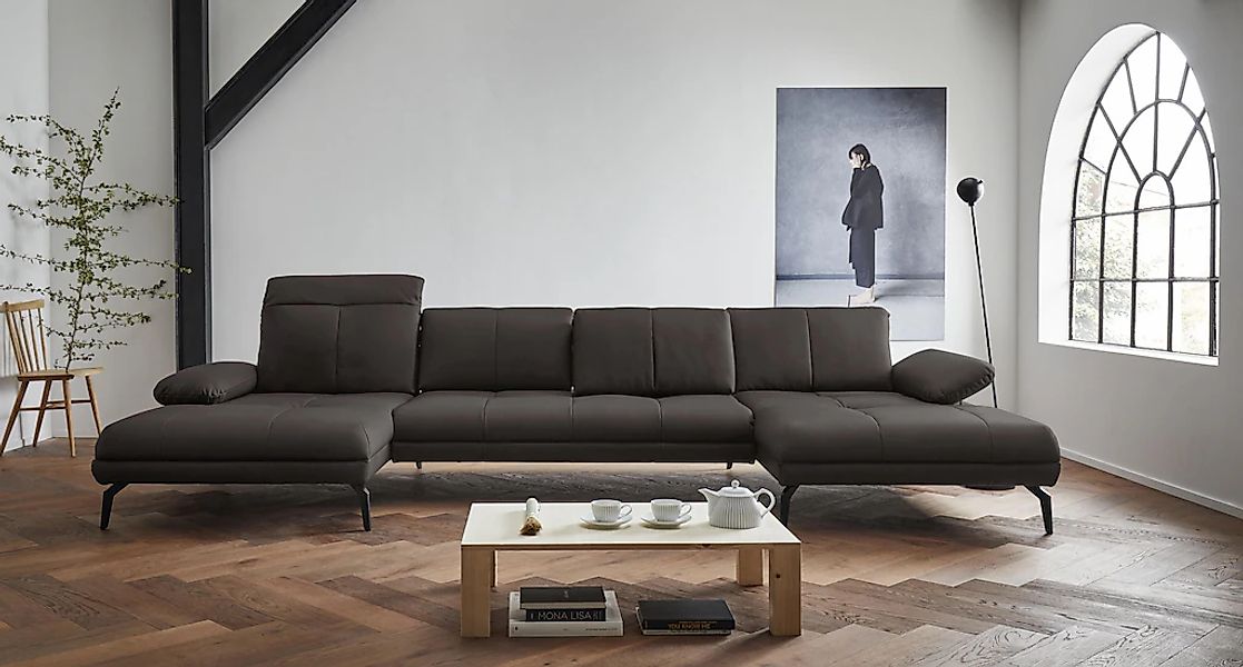 Home affaire Wohnlandschaft "Stenlille Multifunktions-Sofa, U-Form" incl. S günstig online kaufen