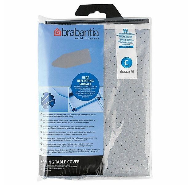 Brabantia Bügelbrettbezug Metallisiert für Brettgröße C - 124 x 45 cm günstig online kaufen
