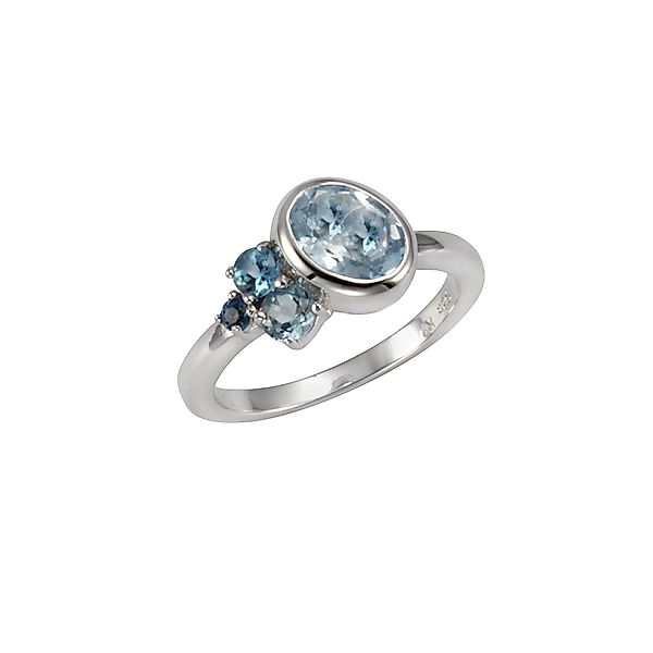 Zeeme Fingerring 925/- Sterling Silber rhodiniert günstig online kaufen