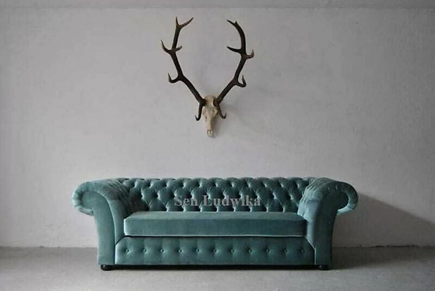 JVmoebel 3-Sitzer Chesterfield Dreisitzer Couch Polster 3er Couchen Wohnzim günstig online kaufen