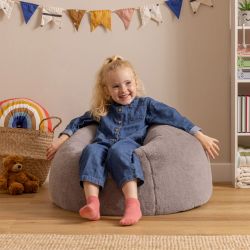 icon Sitzsack Flauschig aus Kunstfell für günstig online kaufen