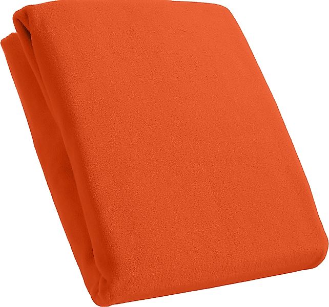 KUM Spannbettlaken Mikrofaser-Fleece Spannbetttuch, Microfaser-Fleece, Gumm günstig online kaufen