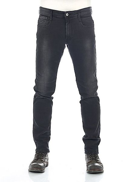 Replay Slim-fit-Jeans Anbass Jeanshose mit Stretch günstig online kaufen
