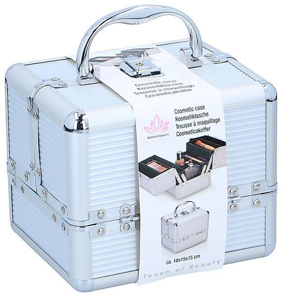 habeig Kosmetikkoffer Make-up Koffer Rosa groß günstig online kaufen
