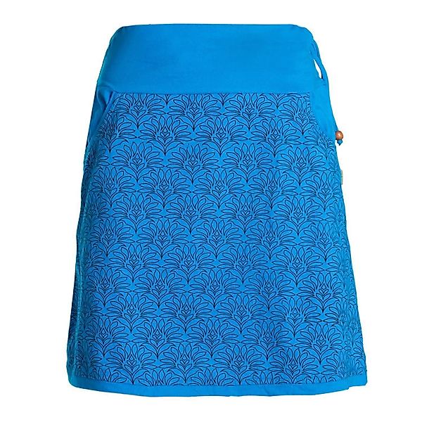 Vishes Minirock Baumwolle Blumen-Muster extra breiter günstig online kaufen