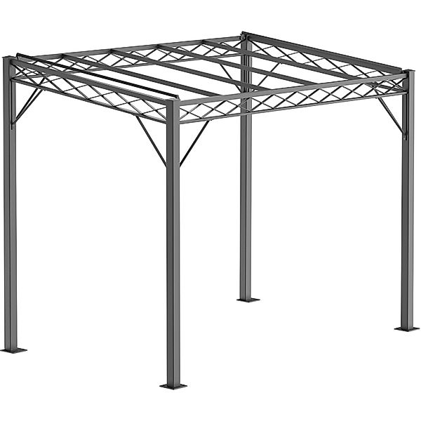 Eleo Pergola Ischia 252,2 cm x 308 cm x 204 cm Pulverbeschichtet DB703 günstig online kaufen