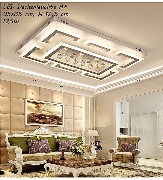 Eurotondisplay LED Deckenleuchte LED Deckenleuchte Kristall Lichtfarbe eins günstig online kaufen