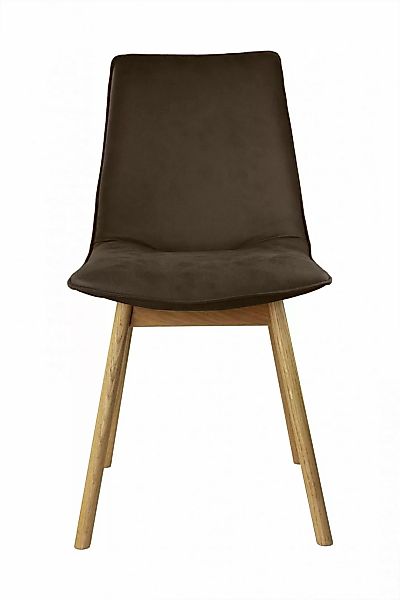 andas Esszimmerstuhl "Ramon", (Set), 2 St., Microfaser, mit Massivholzbeine günstig online kaufen