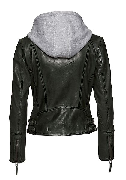 Mauritius Lederjacke "NOLA" mit Kapuze Two-in-One Style - mit abnehmbarer J günstig online kaufen