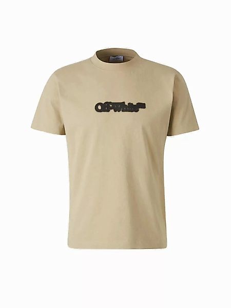 OFF-WHITE T-Shirt Beige jersey Spray Arrow günstig online kaufen