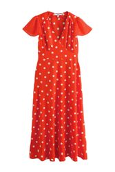 Next Maxikleid Maxikleid zum Binden, Flatterärmel, günstig online kaufen