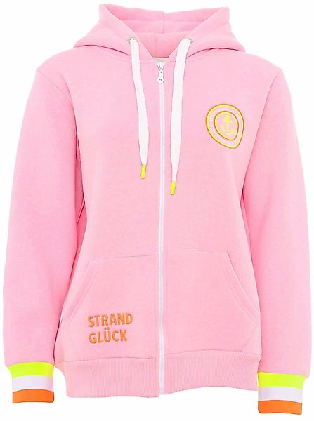 Zwillingsherz Kapuzensweatjacke Regular-Fit, Kapuze, Langarm, Reißverschlus günstig online kaufen