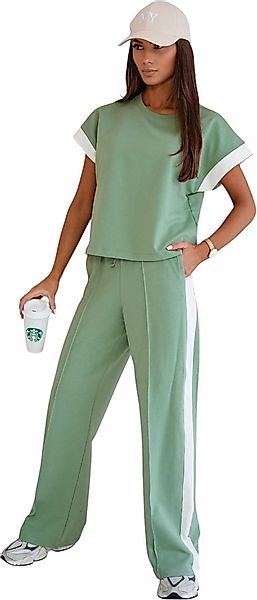 EloModa Jogginganzug Damen Jogginganzug Freizeitanzug mit günstig online kaufen