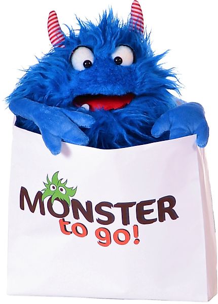 Living Puppets Handpuppe Monster to go Klein Schmackes W889 ca. 27 cm (1-tl günstig online kaufen