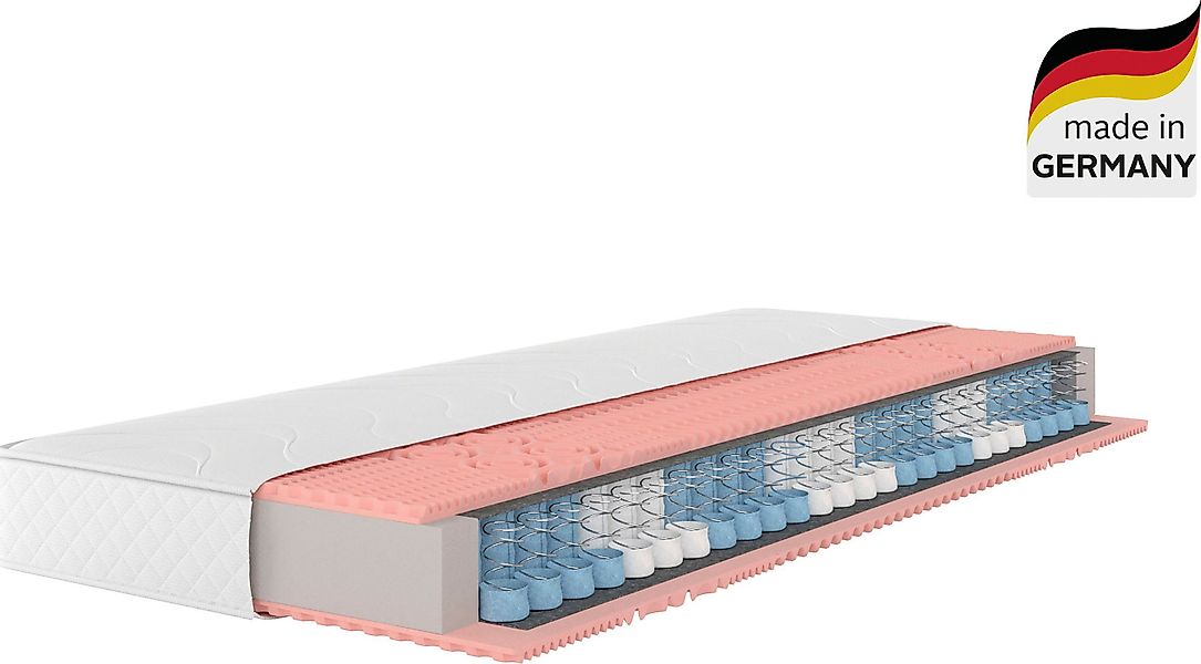 fan Taschenfederkernmatratze "Loona, 7 Zonen Matratze 90x200 cm, 140x200 cm günstig online kaufen