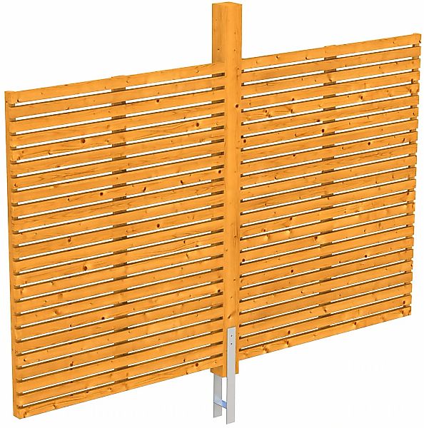 Skanholz Carport-Rückwand "Rhombus" günstig online kaufen